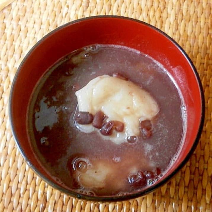 小麦粉で出来る！簡単ぜんざい